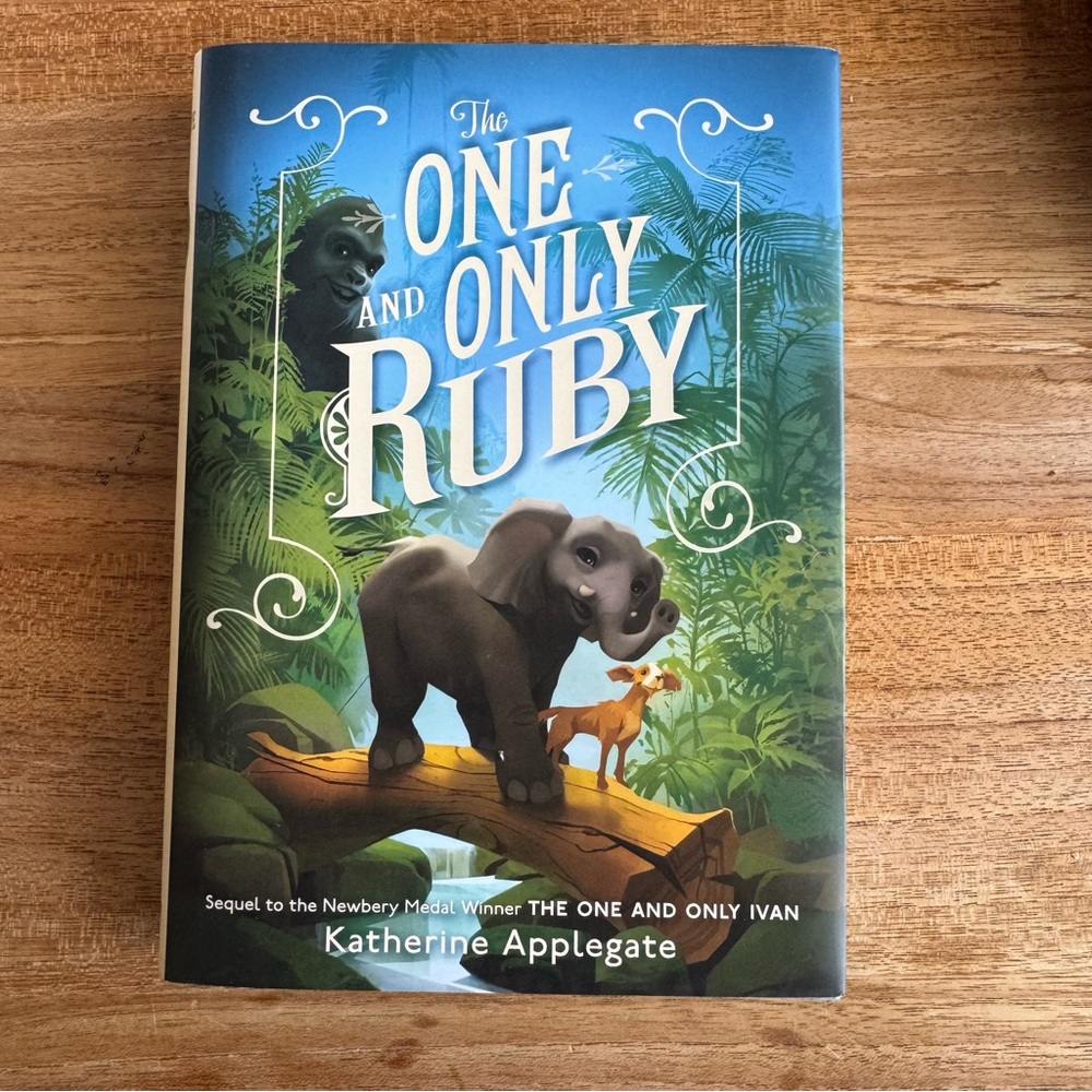 The One and Only Ruby hardcover book by Katherine Applegate